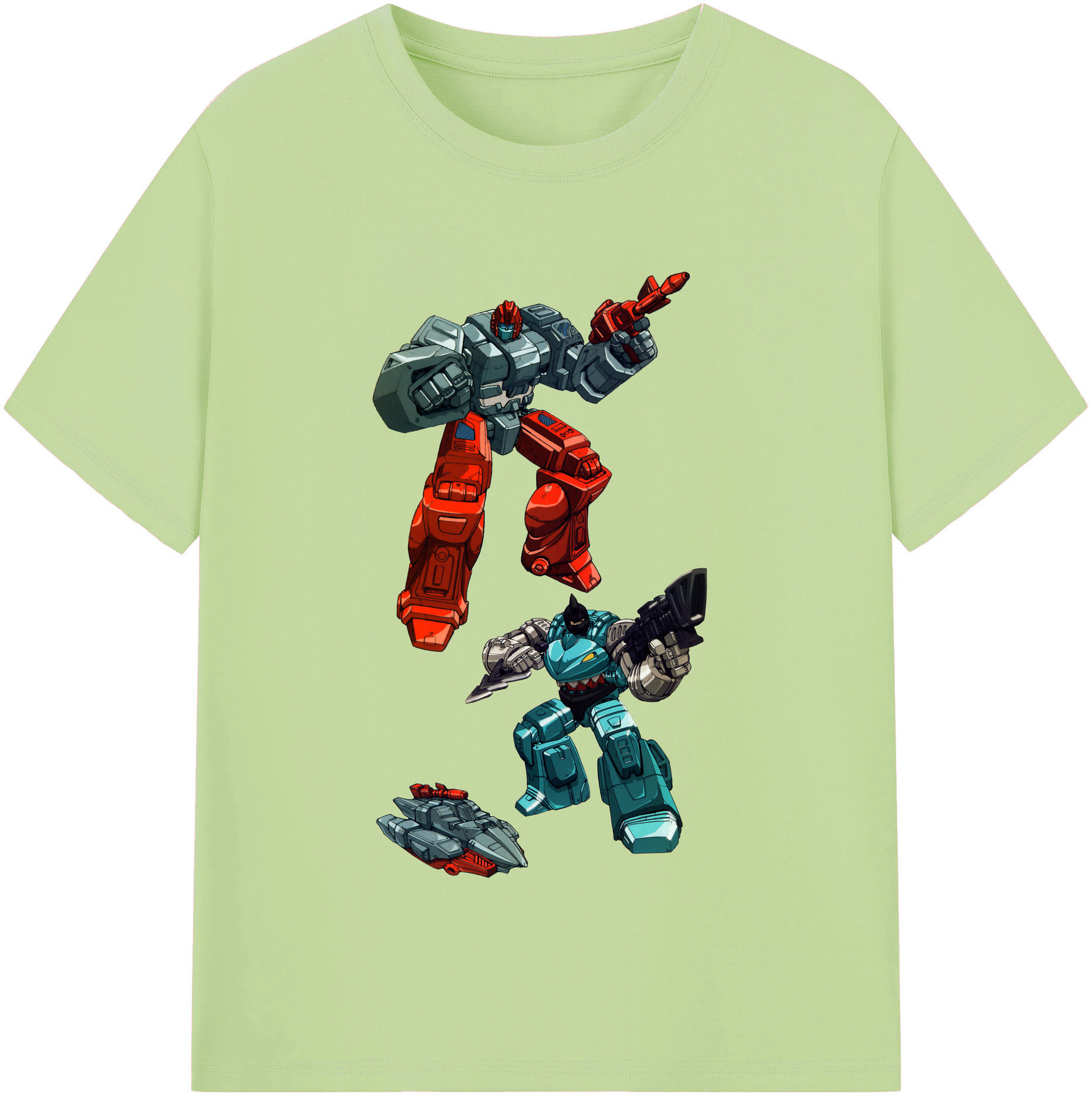 （画像用）  綿100％半袖Tシャツ（フロントプリント）